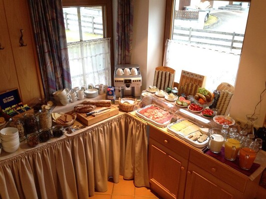 Haus Pircher - Frühstücksbuffet