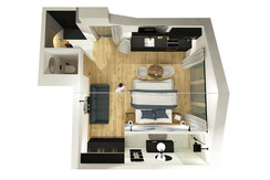 Snowy Apartment Grundriss Landhaus Riepler