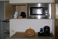 Zimmer mit Dusche WC und Miniküche