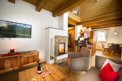 Wohnbereich mit Küche