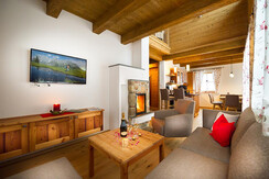 Wohn-Küche in der Edelrose