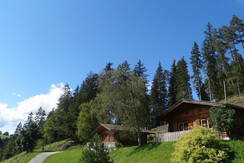 chalets in summer