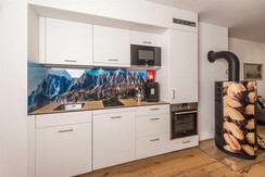 Küche - 64m² Apartment 4 Personen - Bauer Müllerha