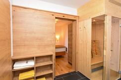 Infrarotkabine Badezimmer Holzofen