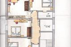 Skizze Ferienwohnung 6-8 Pers.