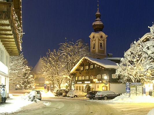 Hausansicht Winter