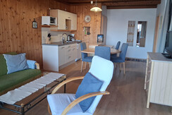 Appartement mit 1 Schlafzimmer und Wohn-Schlafraum