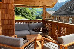 Comfortable balcony furniture