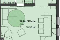 Garden level CHALET 11B