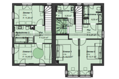 Obergeschoß CHALET 11B