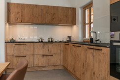 kitchen area with high-quality equipment