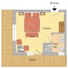 Photo of double room with shower, WC