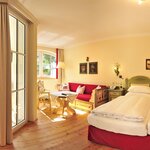 Photo of Suite, shower and bath, toilet, living room/bedroom