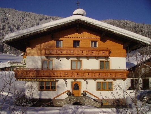 Haus im Winter