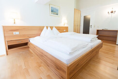 Doublebed in the livingroom