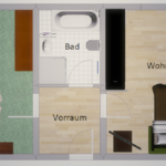 Photo of Appartement, douche en bad, WC, 1 slaapkamer