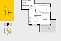 Grundriss 1H