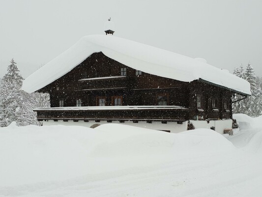 große Schneemengen