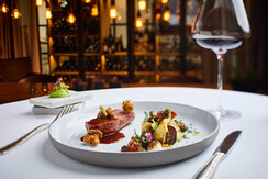 Schlemmermenü im Partnerhotel zu buchbar