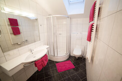 Zimmer C, Dusche / WC zubuchbar zu Apartments