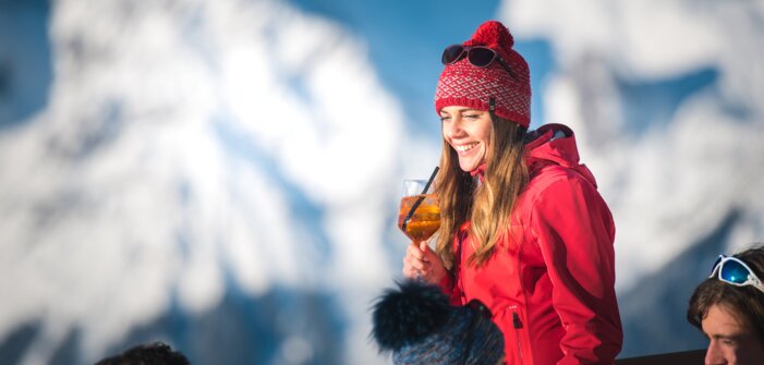 Ski and wine enjoyment for gourmets on the ski huts in Ski amadé