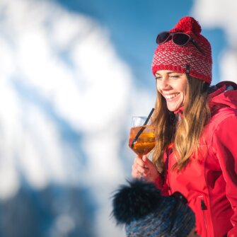Ski and wine enjoyment for gourmets on the ski huts in Ski amadé