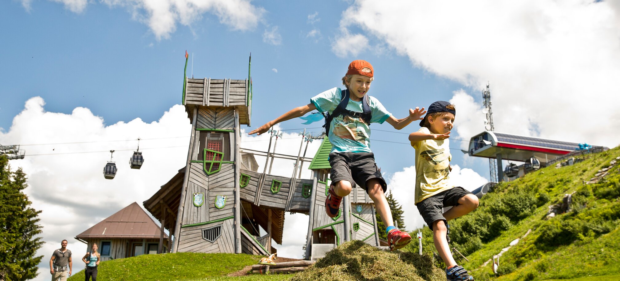 Adventure fun at Geisterberg: Kids enjoy joyful moments | © sanktjohann.com | Mirja Geh